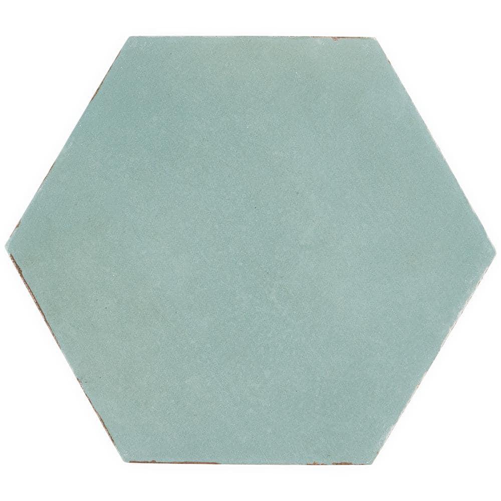 Bond Tile Palo Alto Hex 6" Hexagon Handmade Look Porcelain Floor and Wall Tile (5.38 Sq. Ft. / Case)