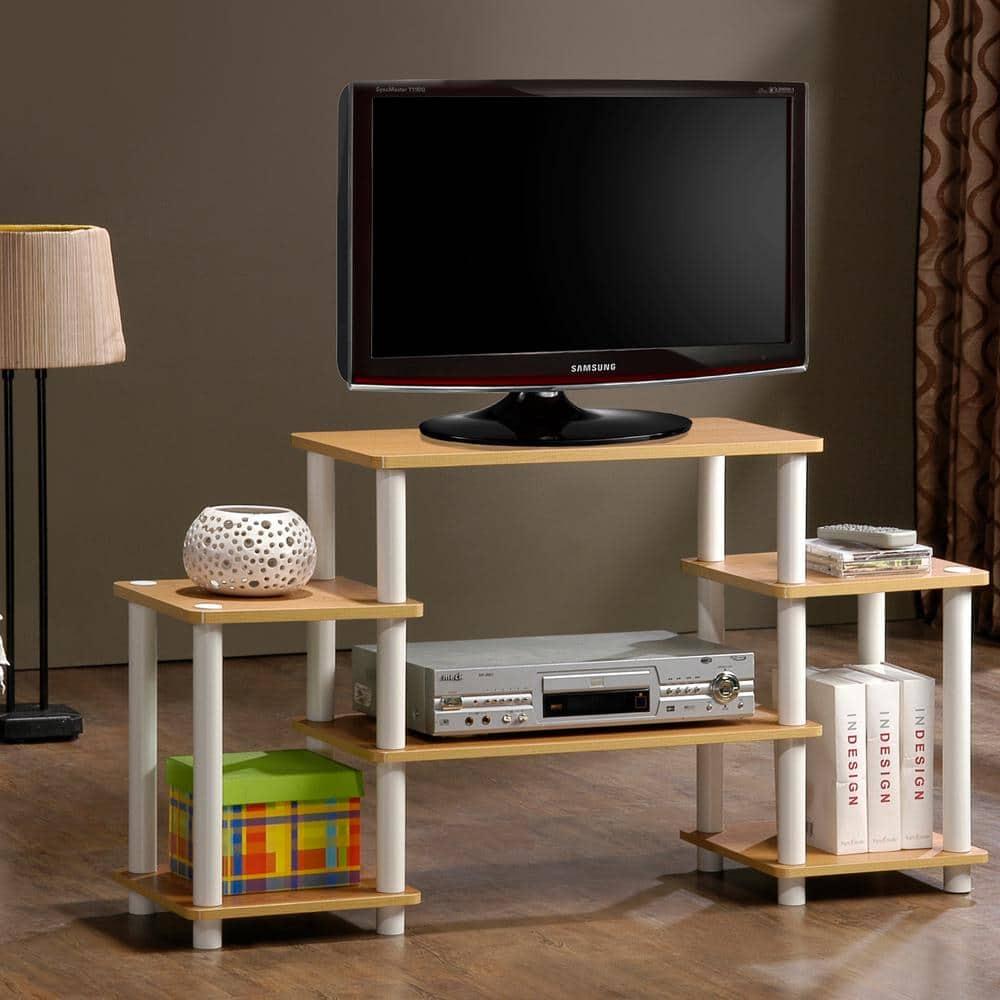 Furinno Turn-N-Tube No Tools Entertainment Center