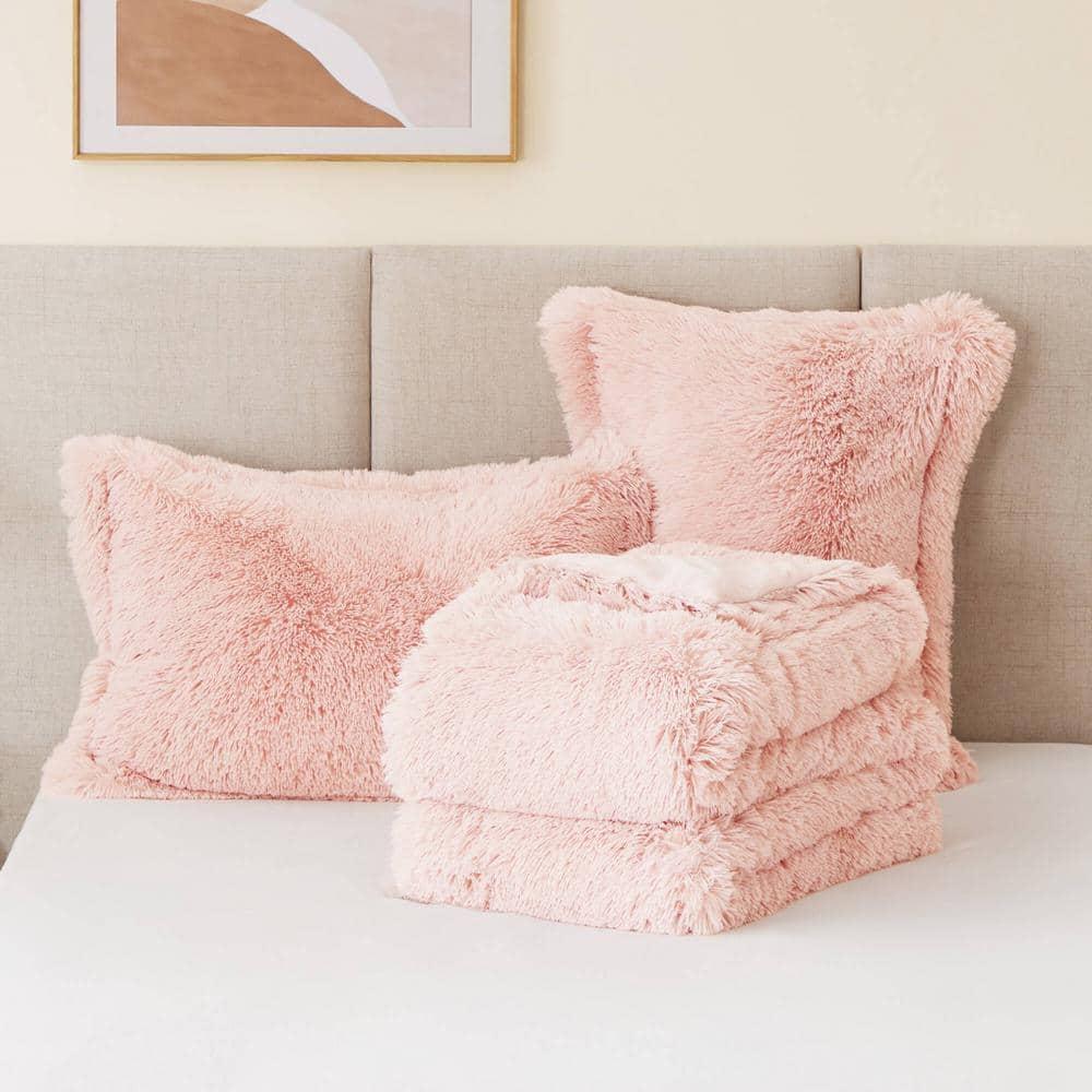 Intelligent Design Malea Shaggy Faux Fur Comforter Mini Set