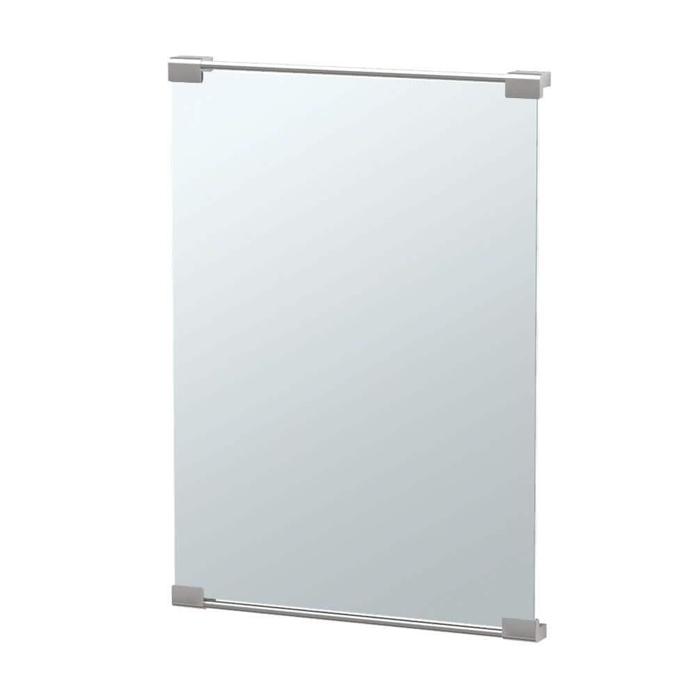 Wall Mount Décor Mirror | Rectangle Bathroom Vanity Mirror, Mount Landscape or Portrait