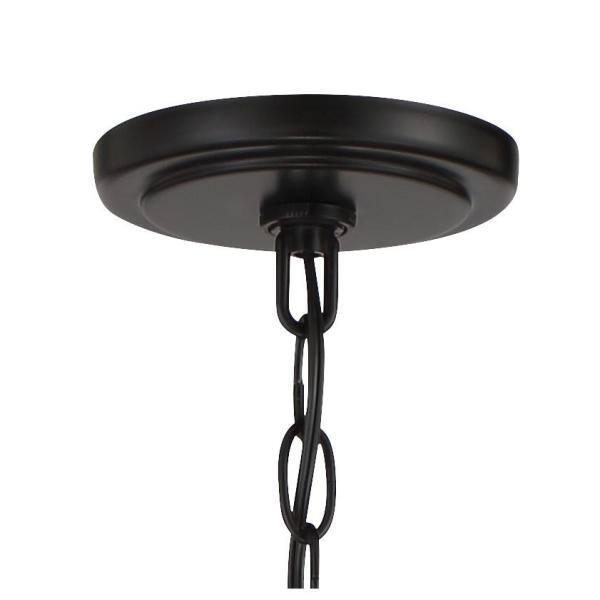 4446-66A-Minka Lavery-Laurel Estate - 6 Light Chandelier-31.75 Inches Tall and 26.75 Inches Wide-Coal Finish    -Traditional Installation