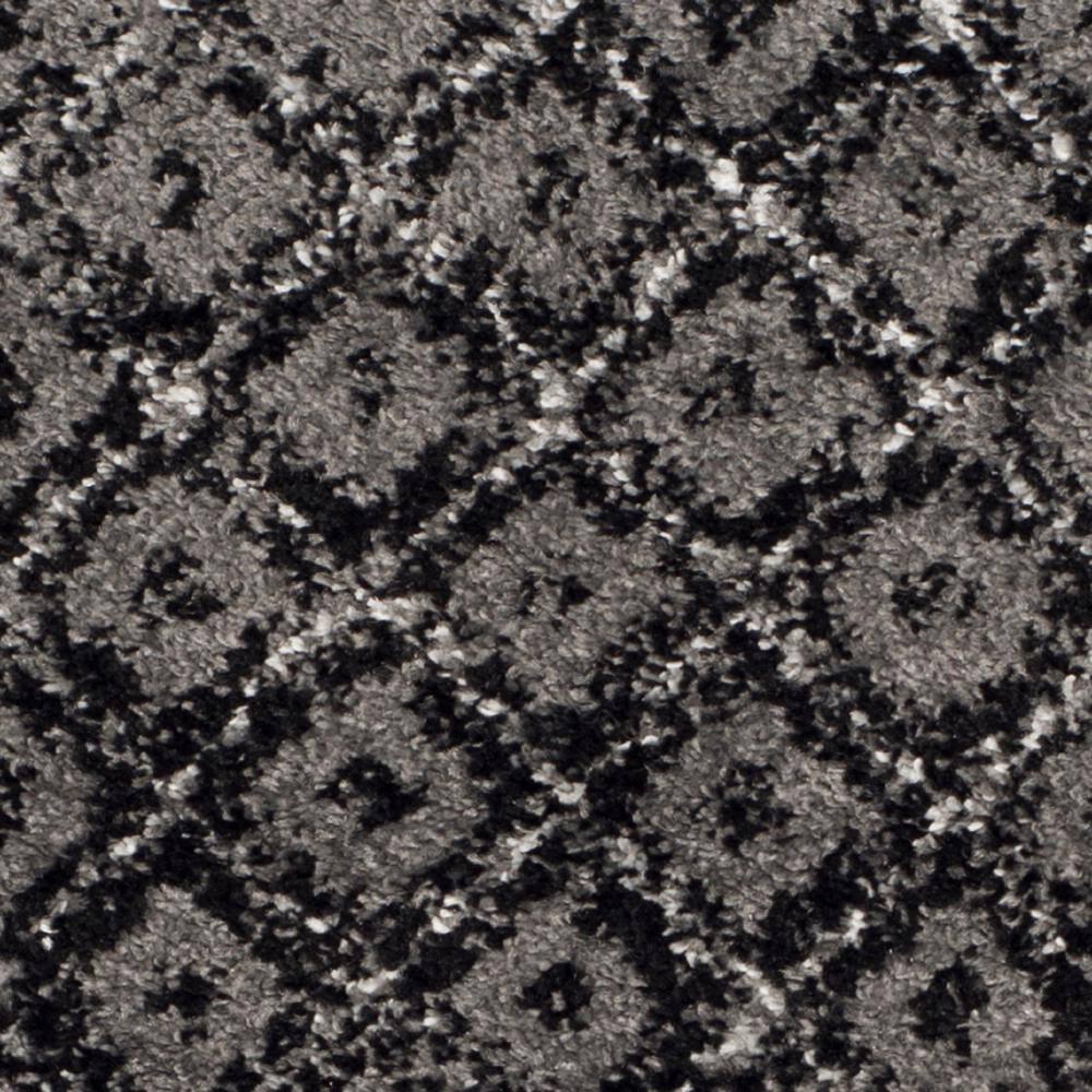 Adirondack ADR110 Machine Made Indoor Accent Rug - Black/Silver - 2'-6"x4' - Safavieh