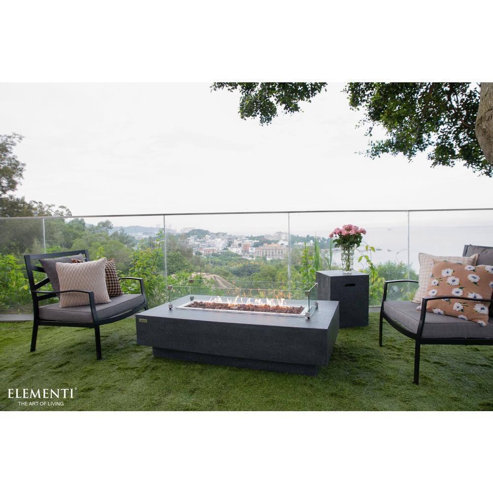 Hampton 60" Concrete Fire Table