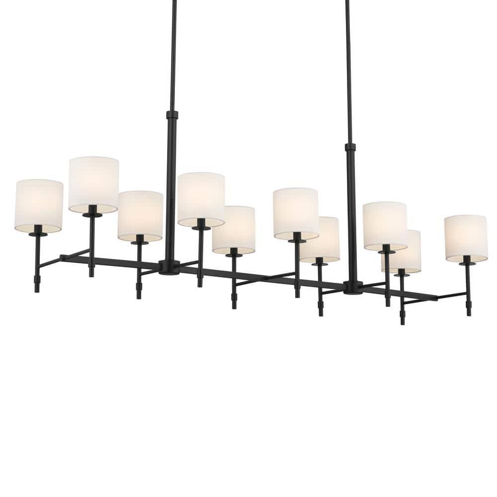 Kichler Lighting Ali 10 - Light Chandelier in  Black