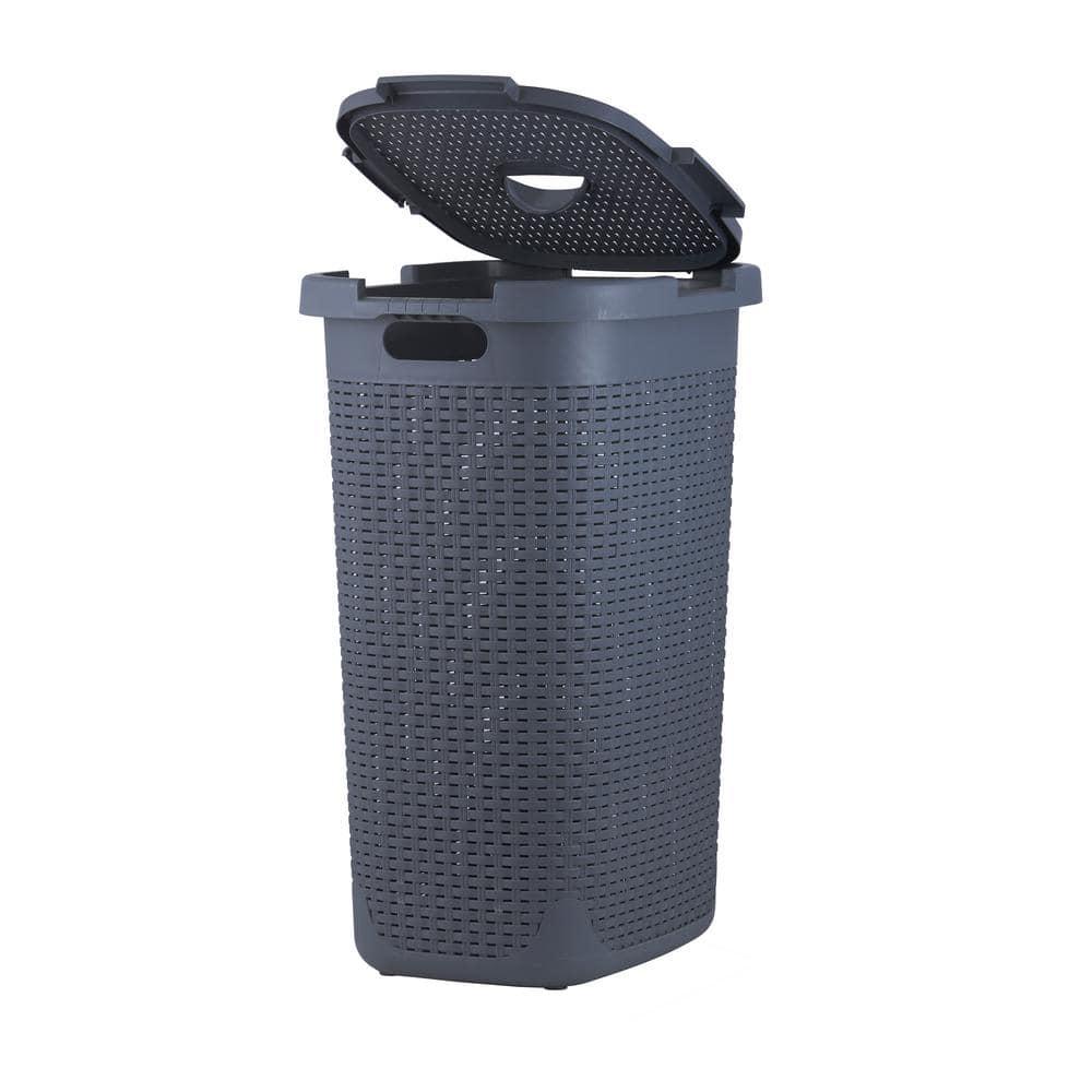 Rebrilliant Plastic Laundry Hamper with Handles