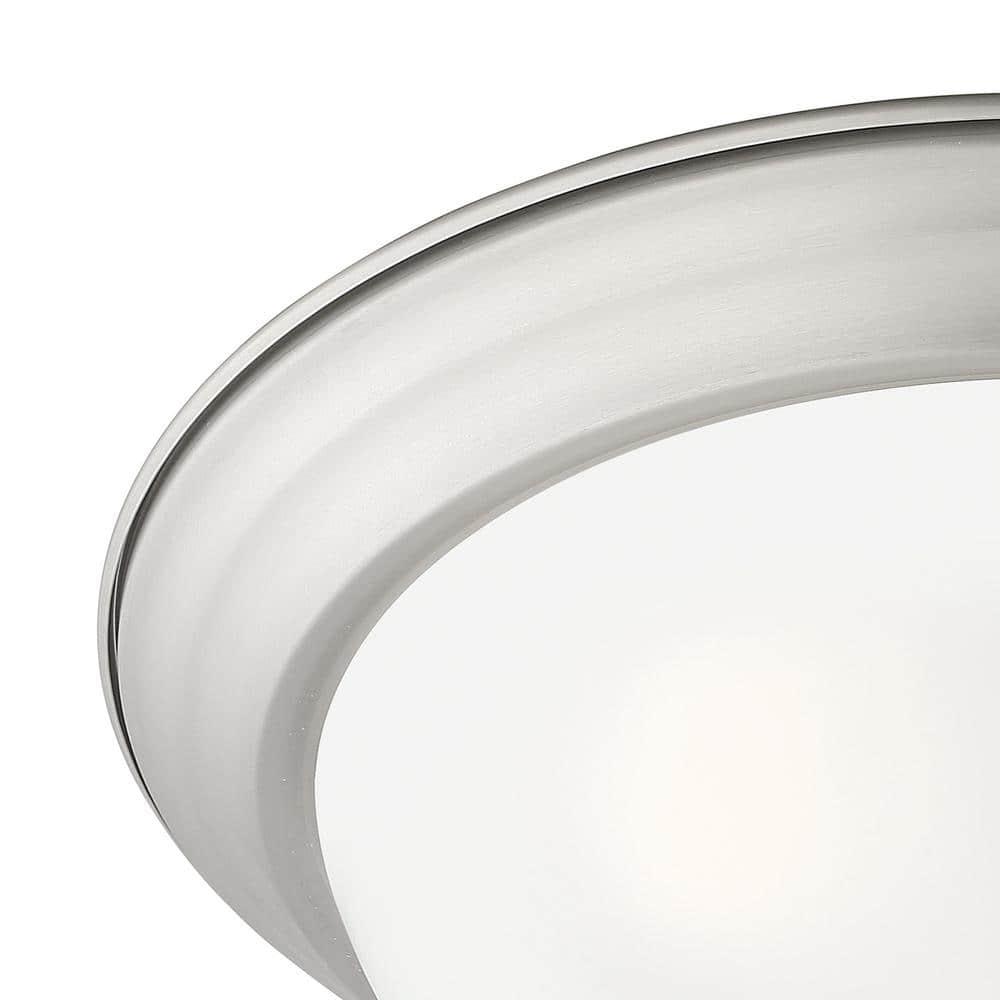 Designers Fountain 1257M-PW-W Flush Mounts Pewter Decorative Pewter