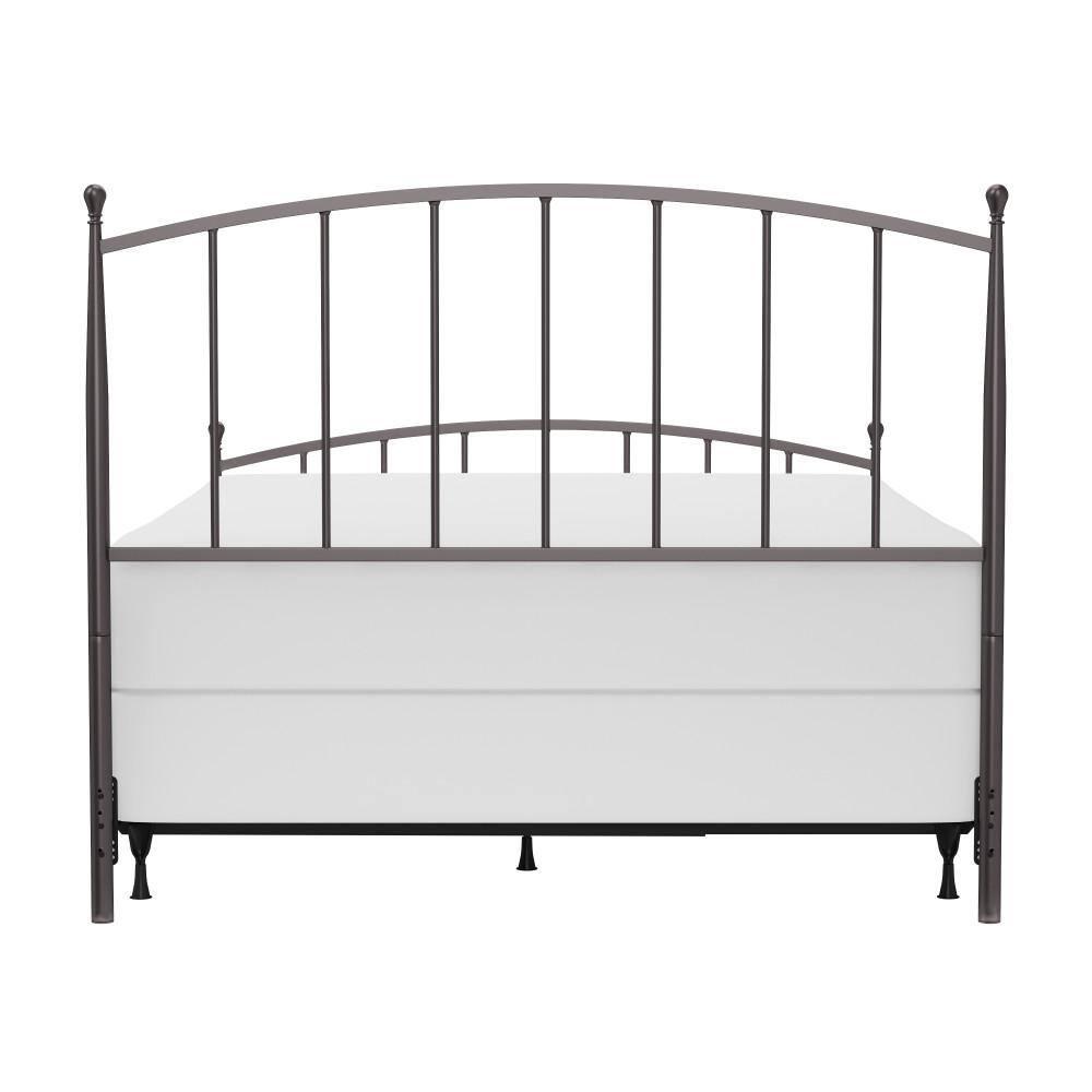 Hillsdale Furniture Warwick Gray Bronze Metal Queen Bed