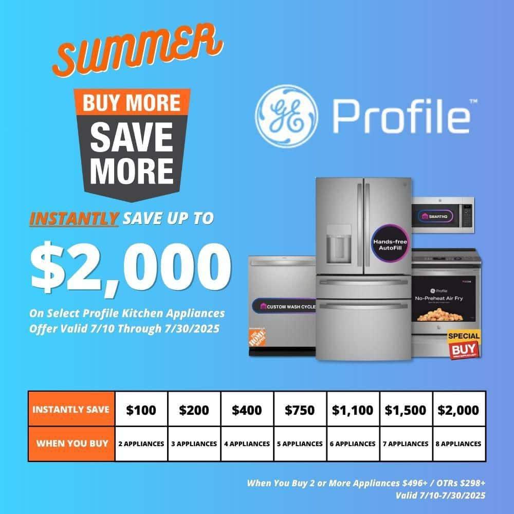 GE Profile™ PDT715SYVFS 24" 44 Decibel ENERGY STAR Certified Smart Built-in Top Control Dishwasher with Adjustable Rack and Tub