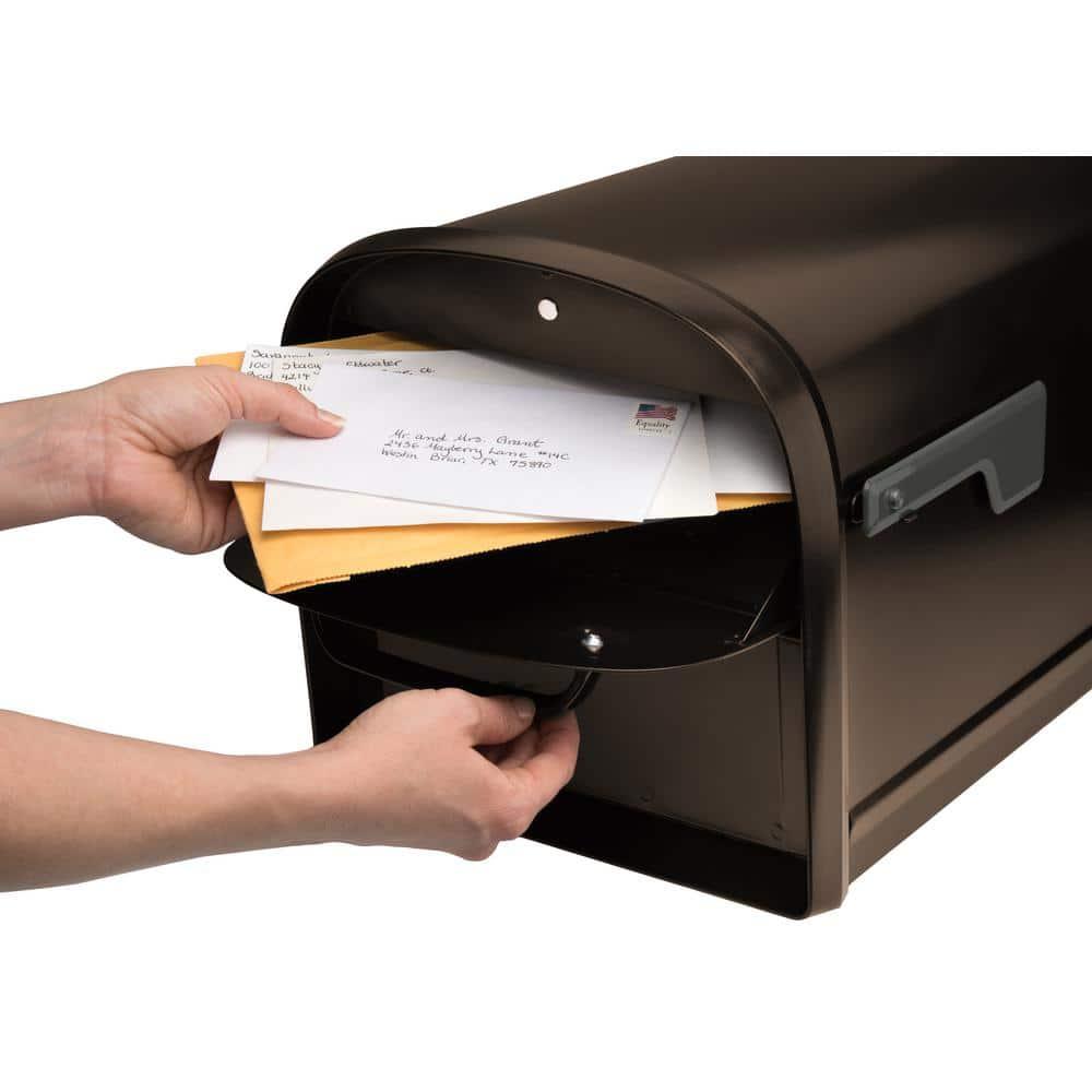 Architectural Mailboxes Oasis 360 Locking Post Mounted Mailbox