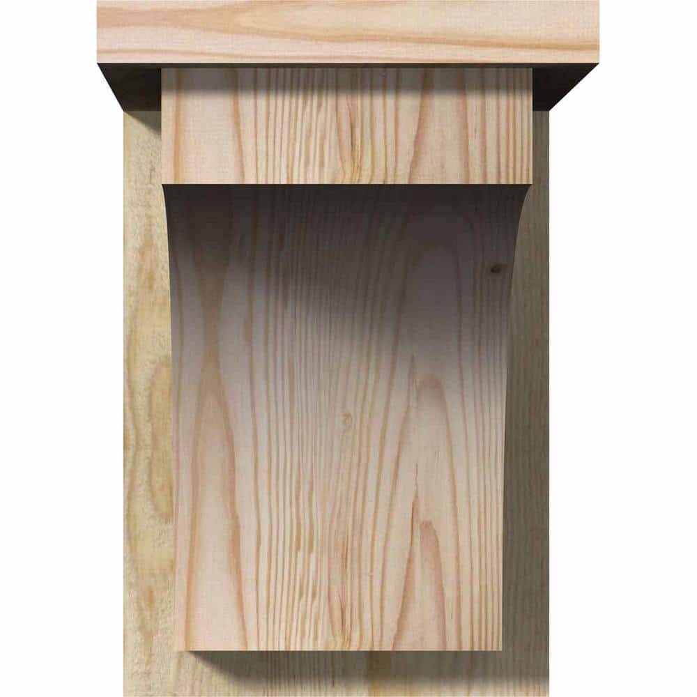 Ekena Millwork Huntington Corbel w/Backplate