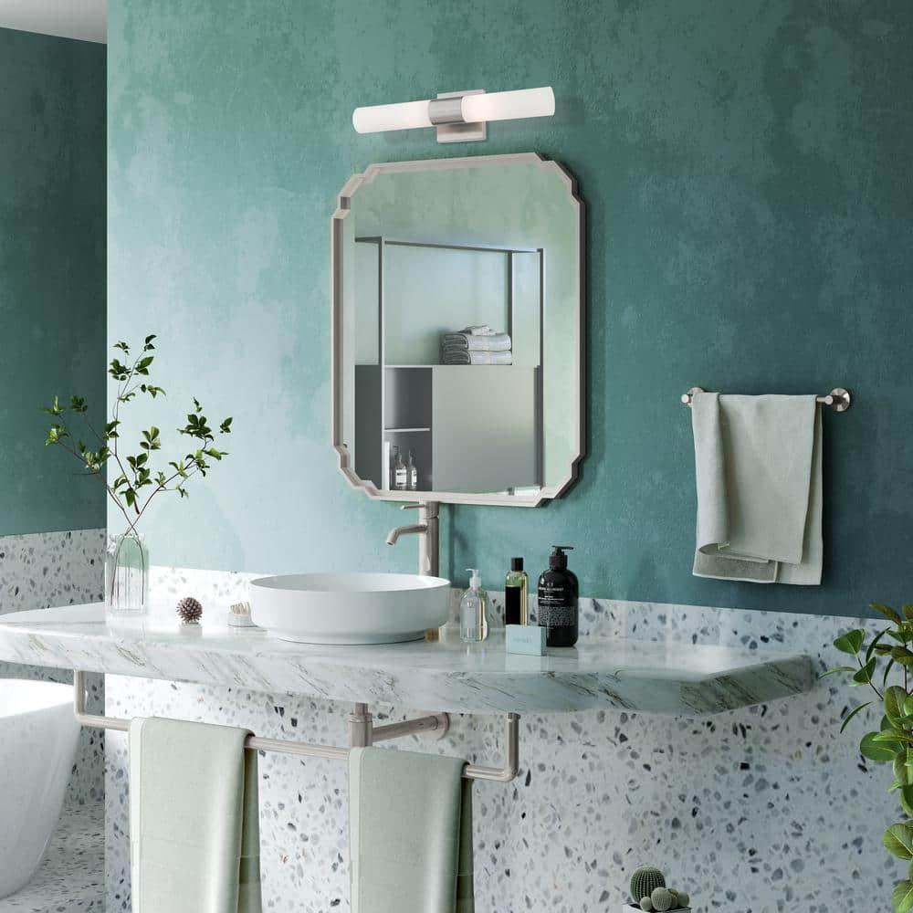 Livex Lighting Aero 2 - Light Vanity in  Brushed Nickel