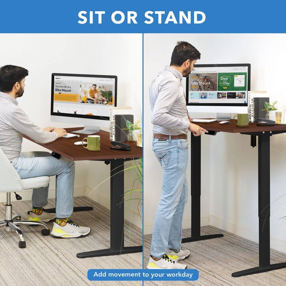 Mount-it Mount-It Ultimate Dual Motor Electric Standing Desk with 48" Tabletop