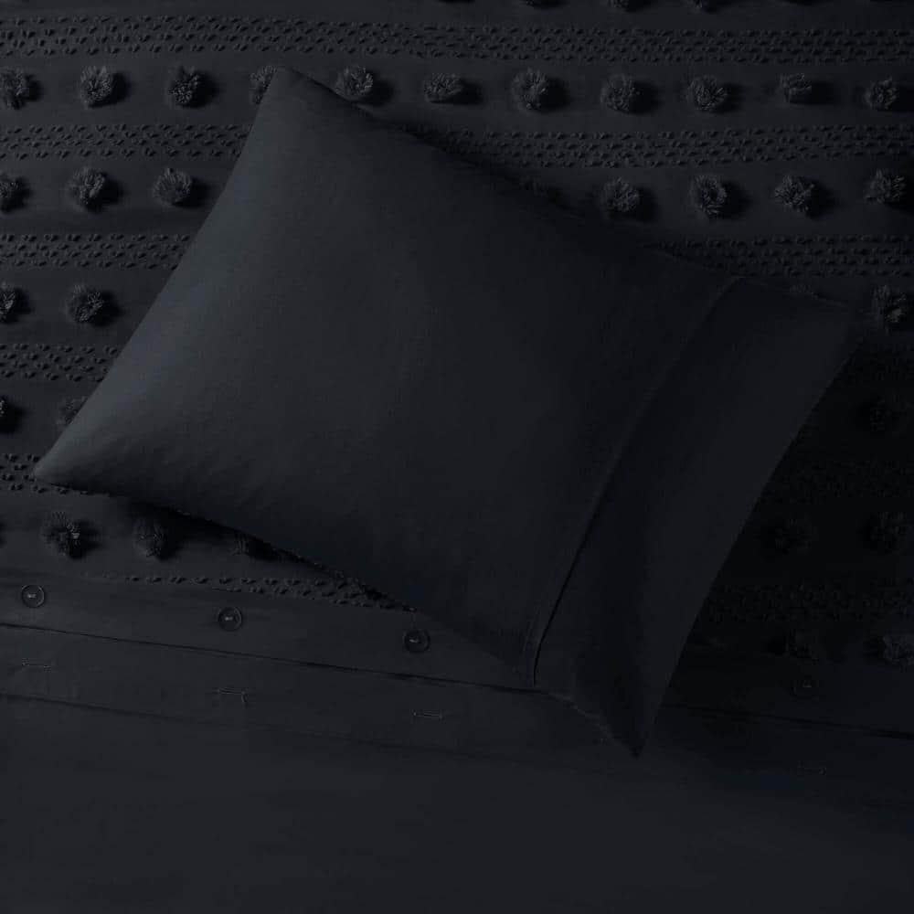 Intelligent Design Clip Jacquard Duvet Cover Set