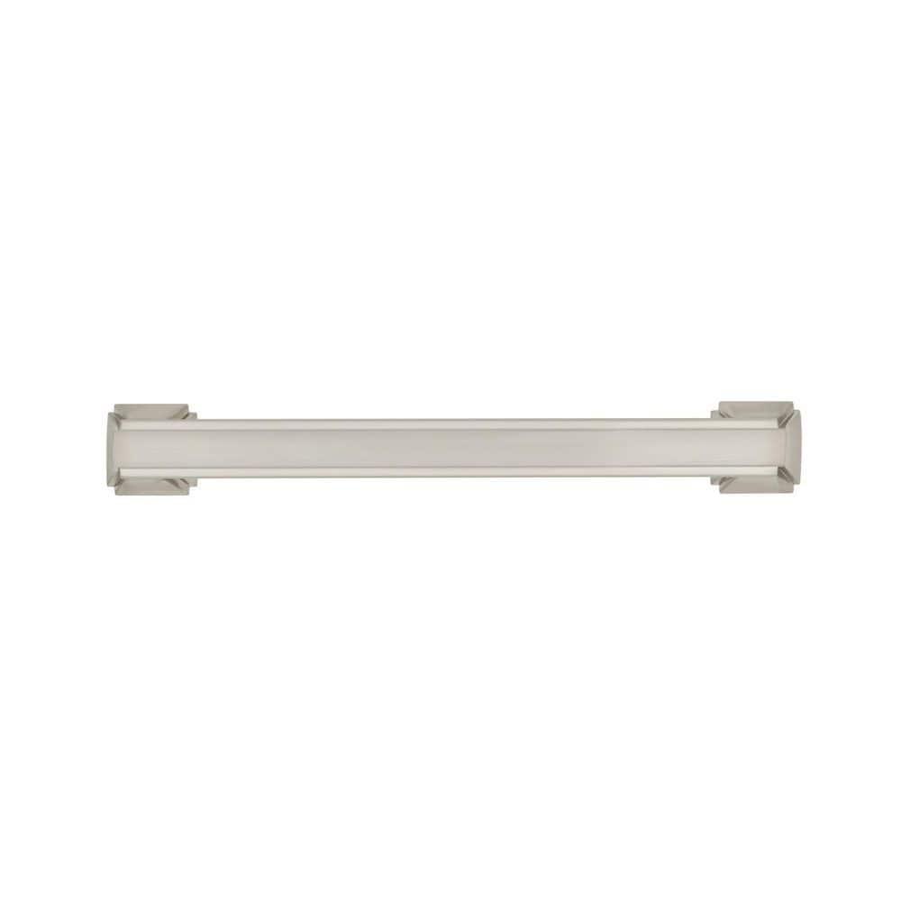 Hickory Hardware Bridges Collection Handle Pull - 5-1/16" Center to Center Cabinet Pull Satin Nickel - Transitional, Deco Hardware for Drawers & Cabinets