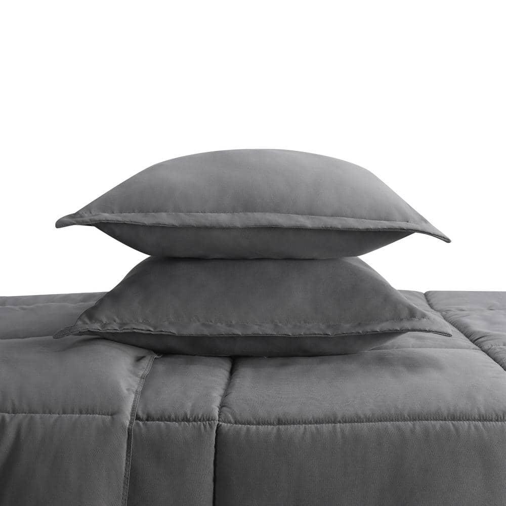 Serta Microfiber 3 Piece Comforter Set
