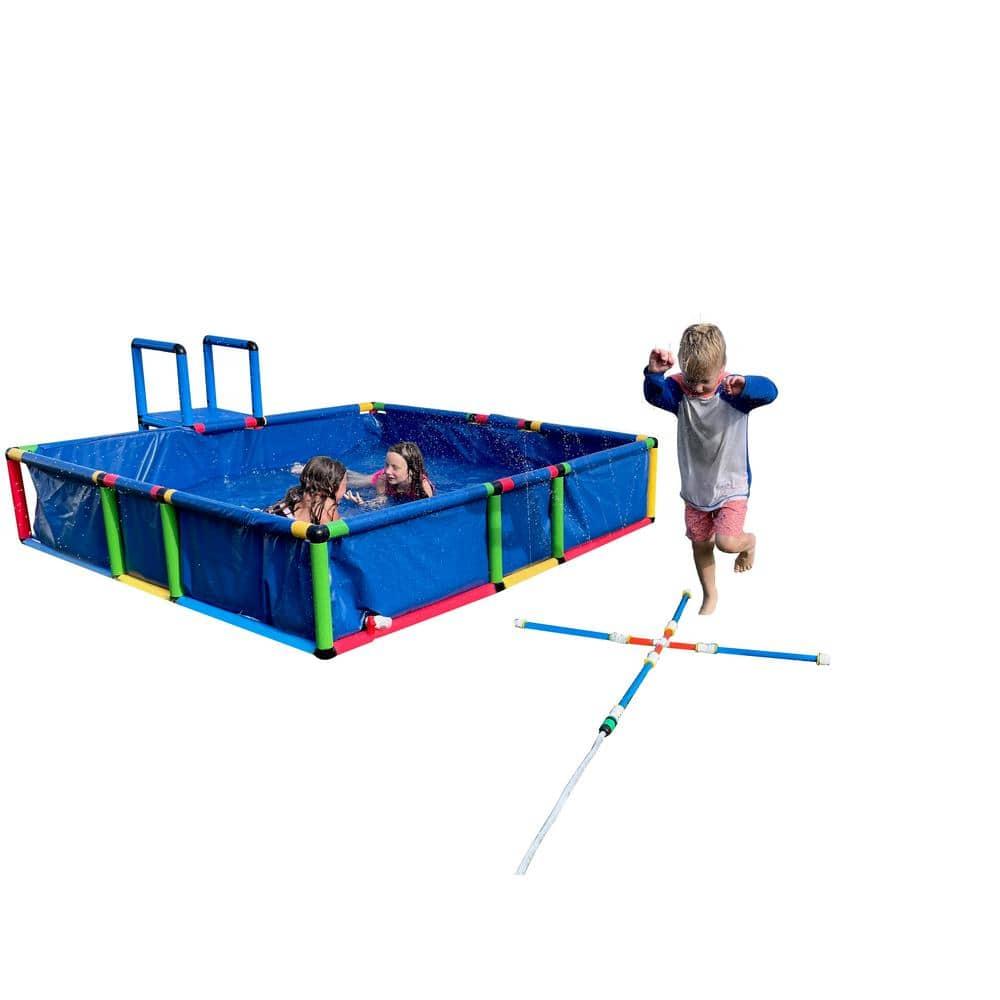 Funphix Buildable Swimming Pool/Outdoor Building Toy Pool, Ball Pit, Sandpit /Connects with Other Funphix Sets