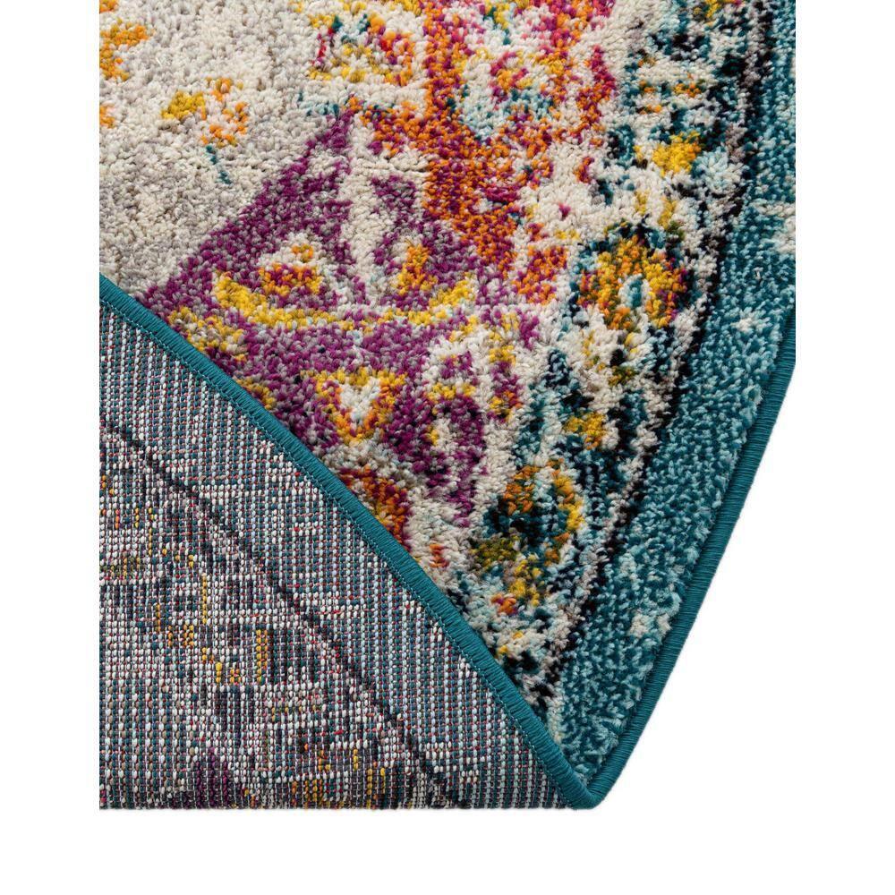 Unique Loom Penrose Collection Area Rug - Blake (2' 2" x 3' 1" Rectangle Multi/Blue)