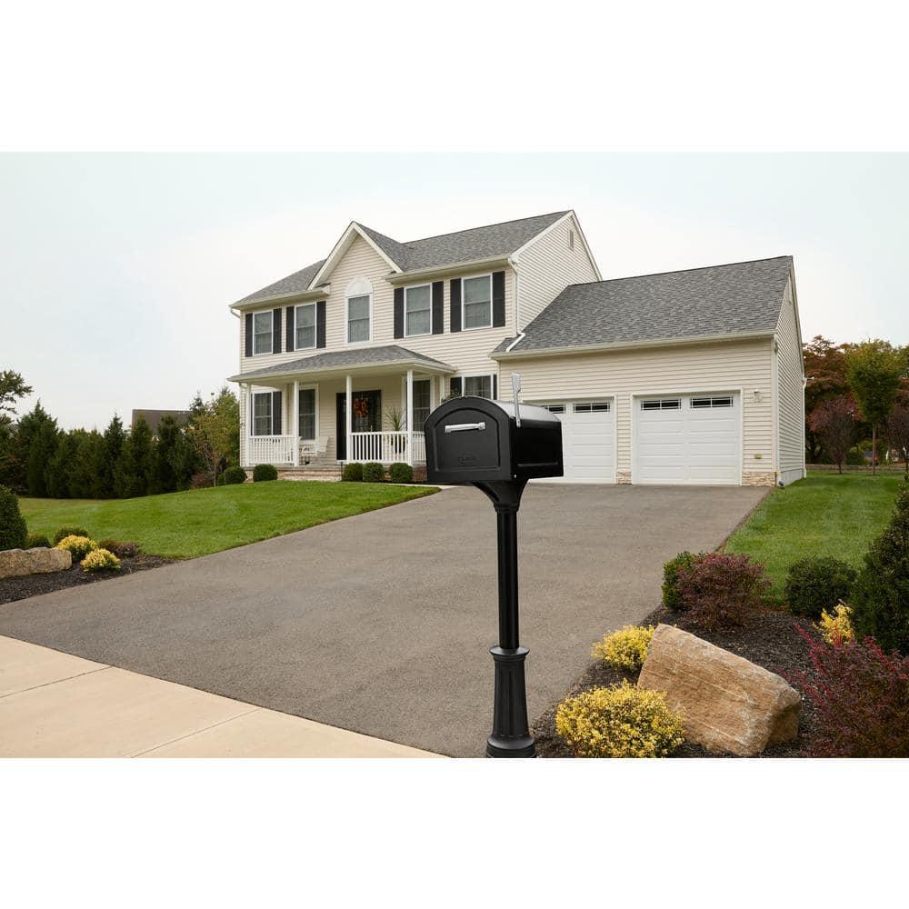 Post Mounted Mailbox