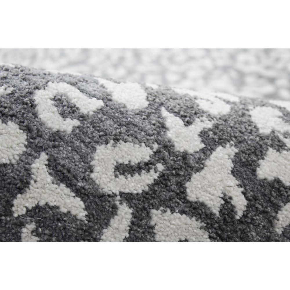 Bashian Xariah Tansitional Area Rug Grey 2'6" X 8' Runner
