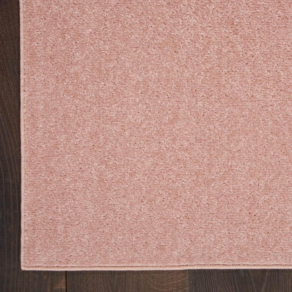 Nourison Essentials Easy Care Indoor Outdoor Area Rug - Pink 5' x 7'