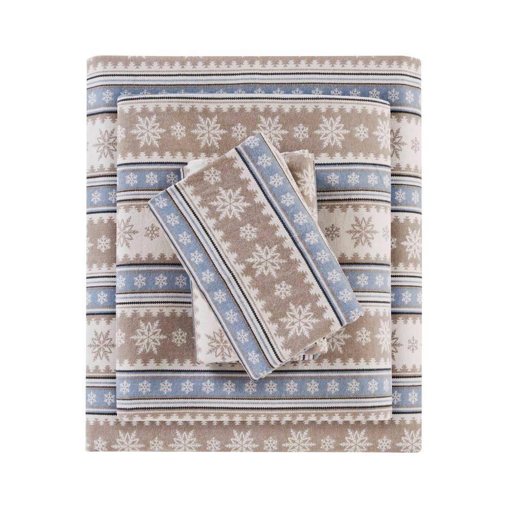 Woolrich 100% Cotton Flannel Sheet Set