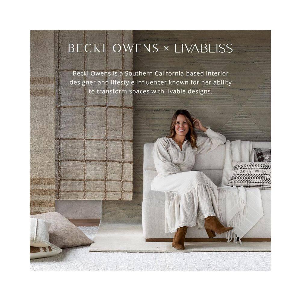Becki Owens x Livabliss Becki Owens x Livabliss Darling Machine Woven Area Rug