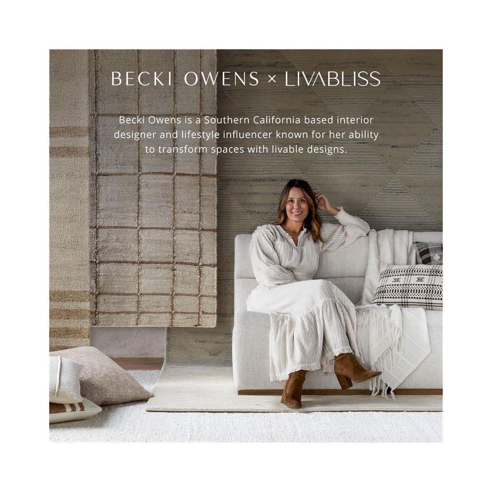 Becki Owens x Livabliss Becki Owens x Livabliss Darling Machine Woven Area Rug