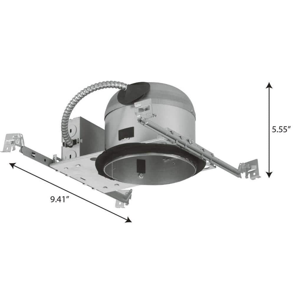 6" New Construction IC Rated Recessed Housing