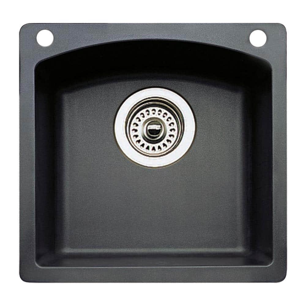 Blanco Diamond 15" L x 15" W Dual Mount Bar Sink 440204-2