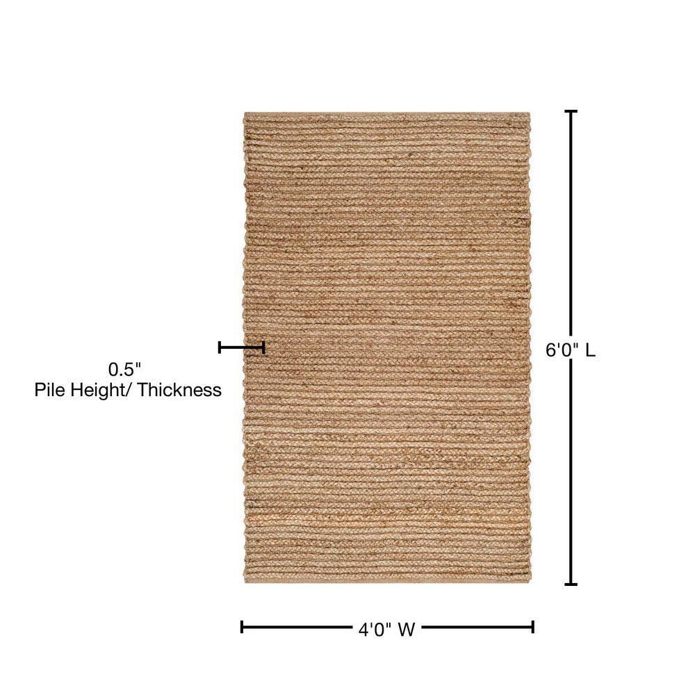 Cape Cod CAP355 Hand Woven Area Rug - Natural - 4'x6' - Safavieh.