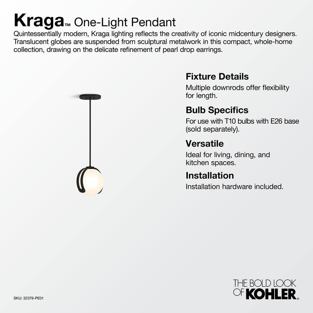 Kraga 10" 1 - Light Pendant