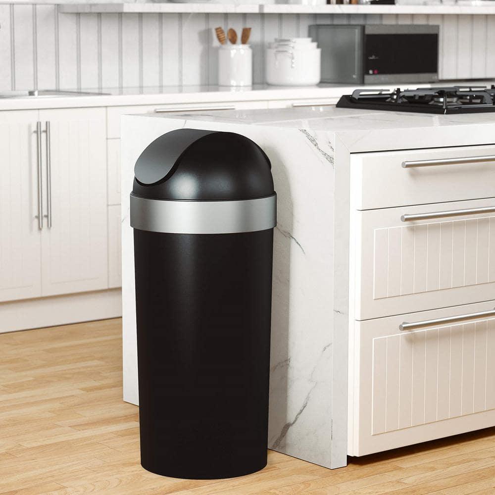 Venti Plastic Swing Top Trash Can - 16 Gallons