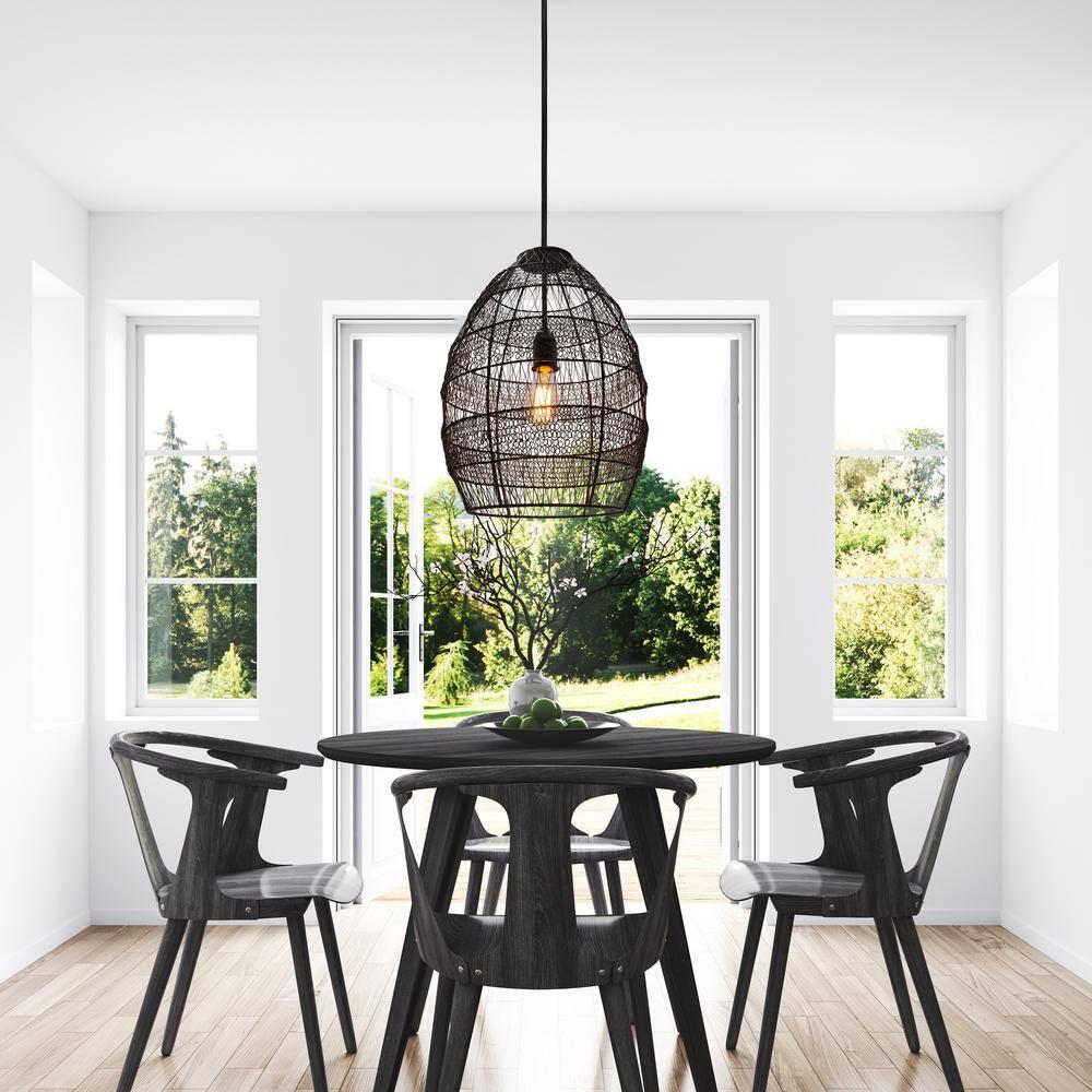 Neddie Single Light Metal Dimmable Pendant