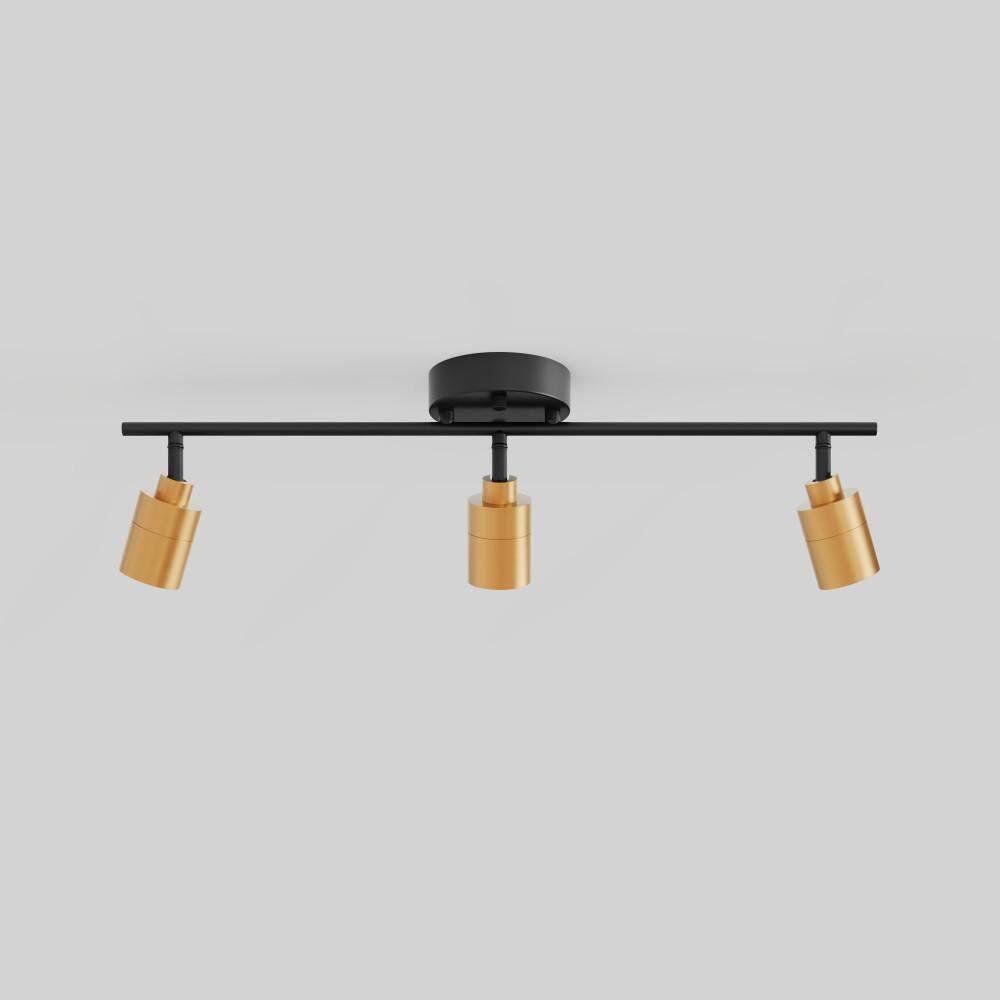 Vidalite Shura 3-Light Integrated LED Track Light with Rotatable Heads, 2 ft. Fixed Track Lighting Kit, 3000k, 1470 Lumens