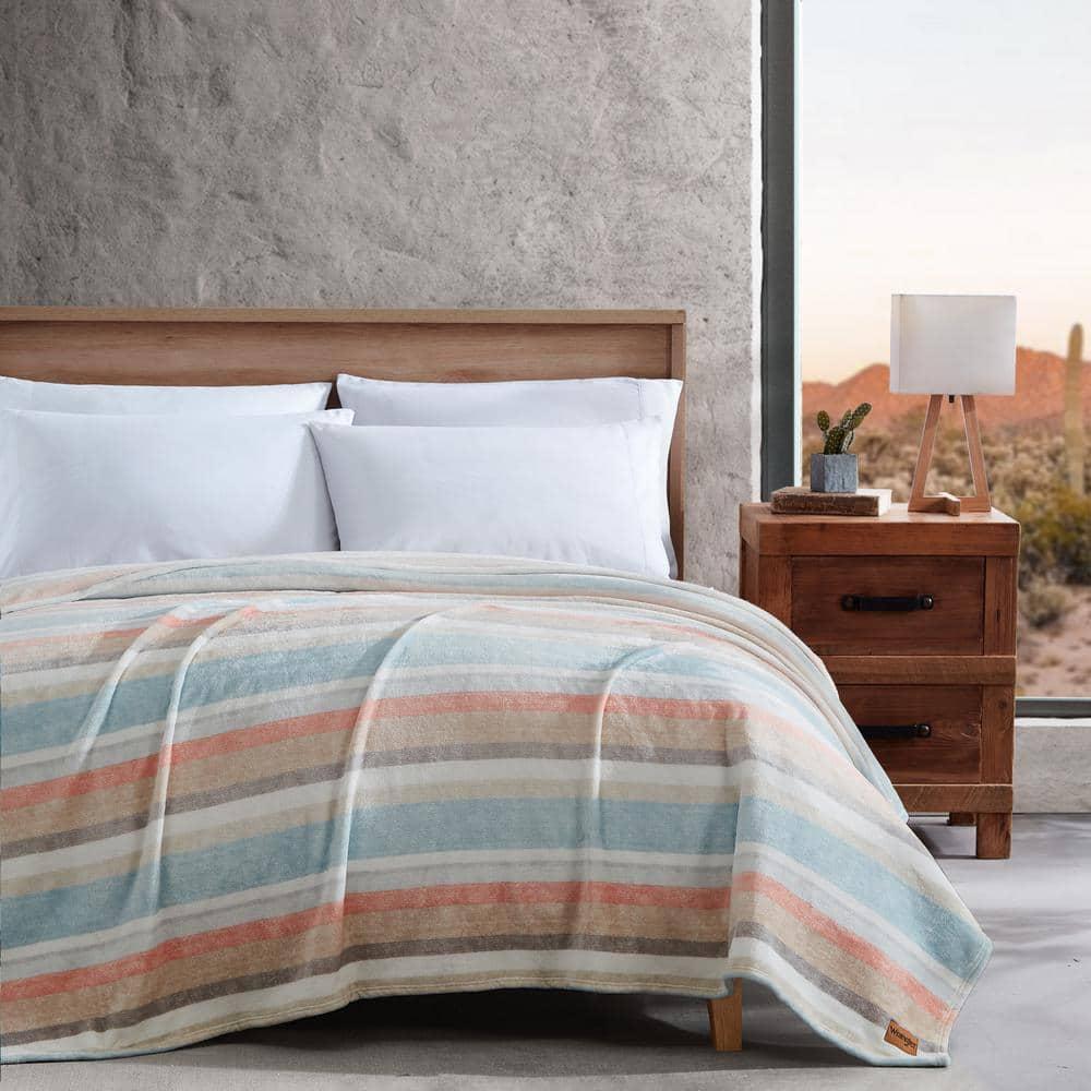 Wrangler Wrangler Printed Ultra Soft Plush Fleece Blanket