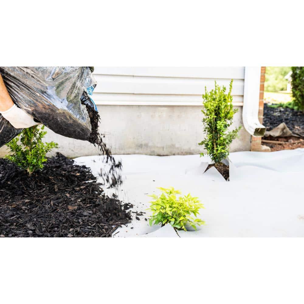 4 ft. x 100 ft. Heavy Duty Matrix Grid Weed Control Landscape Fabric