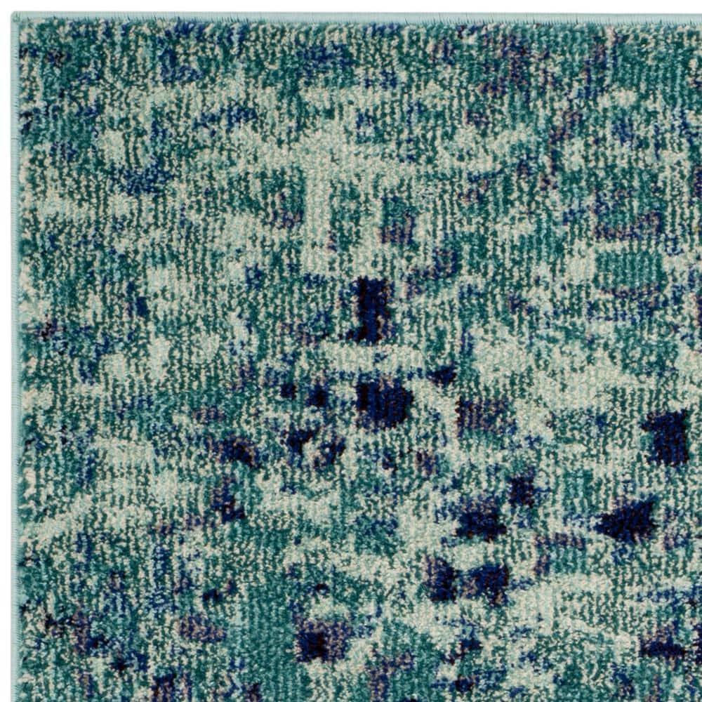 Monaco MNC225 Power Loomed Indoor Accent Rug - Light Blue/Multi - 3'x5' - Safavieh