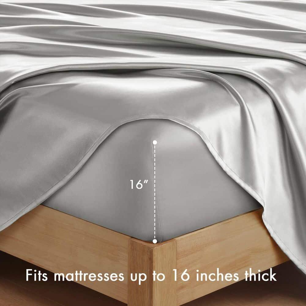 Madison Park Essentials Satin Luxury Sheet Set