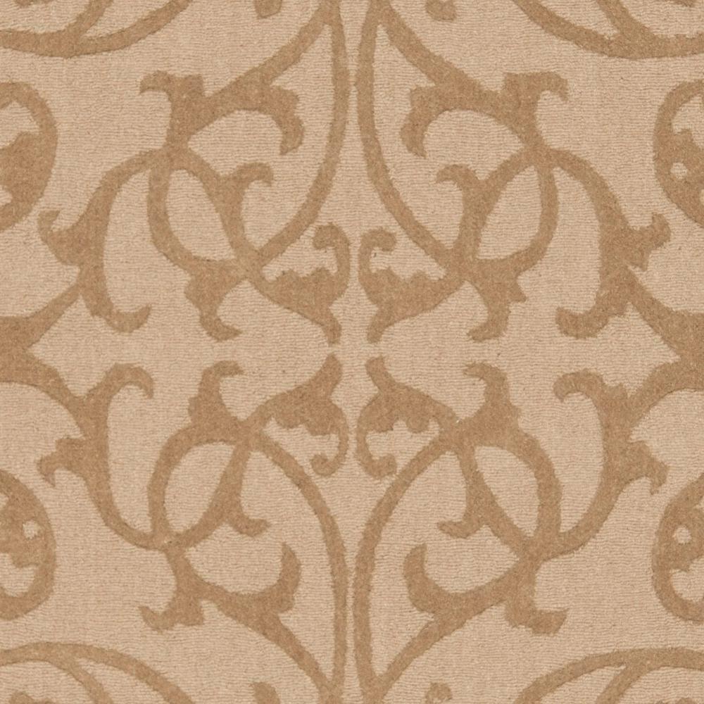 Impressions IM341 Hand Loomed Area Rug - Light Brown - 5'x8' - Safavieh.