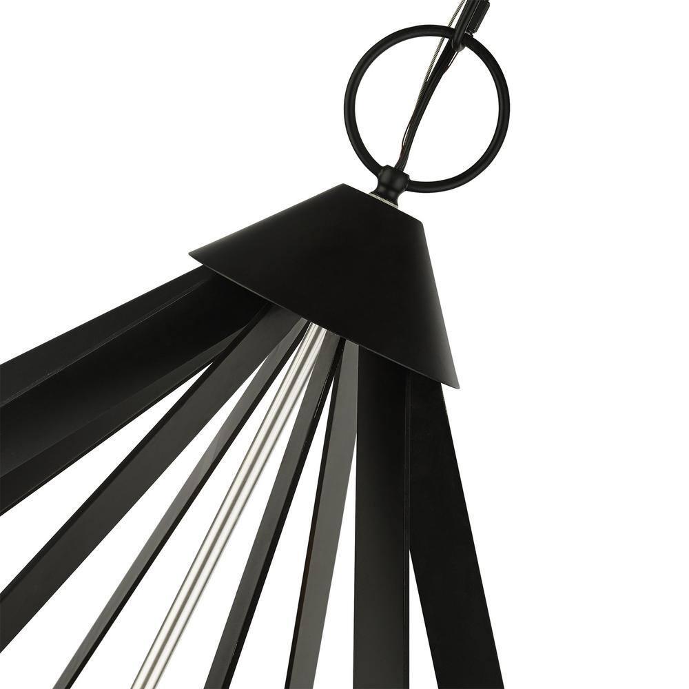 Dorrance 15-Light Black Diamond Foyer Chandelier