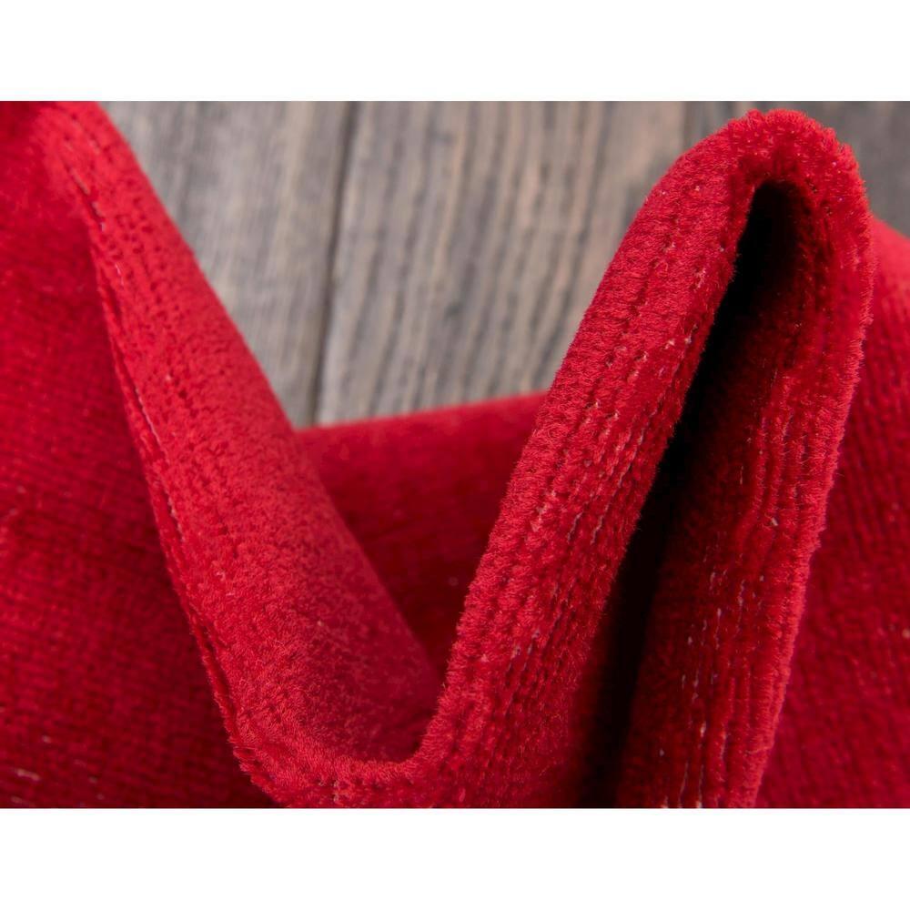 Unique Loom Williamsburg Collection Area Rug - Solid (4' 1" x 6' 1" Rectangle Burgundy)