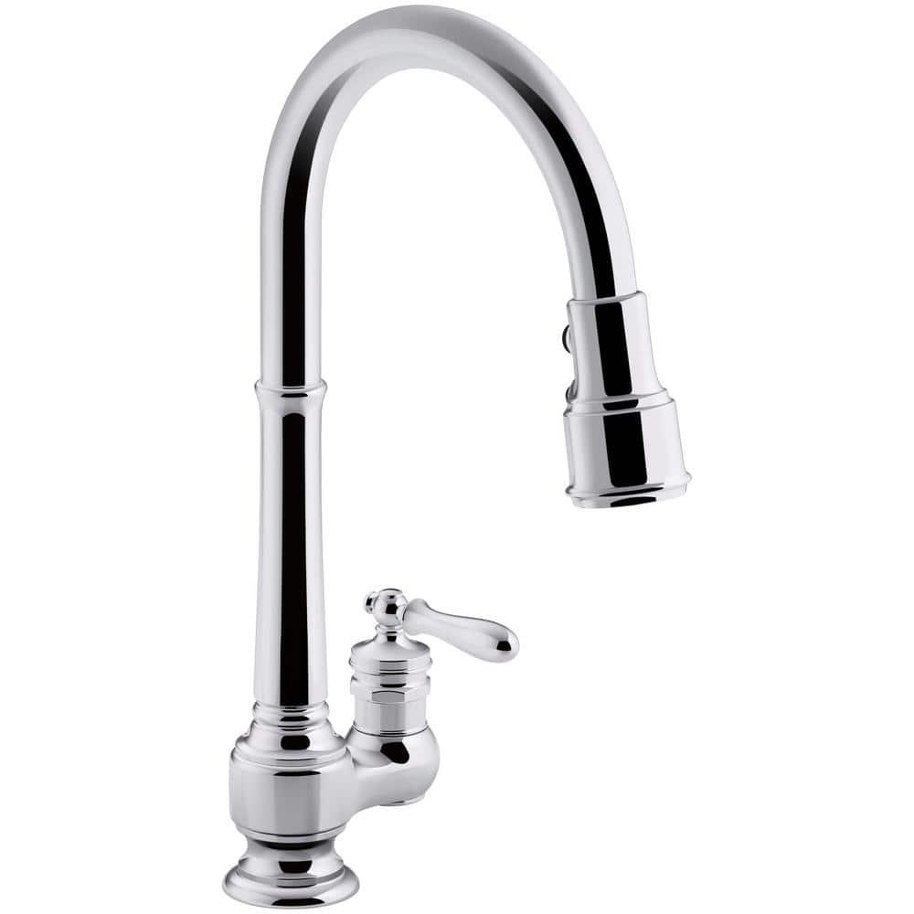 Artifacts Pull Down Bar Faucet