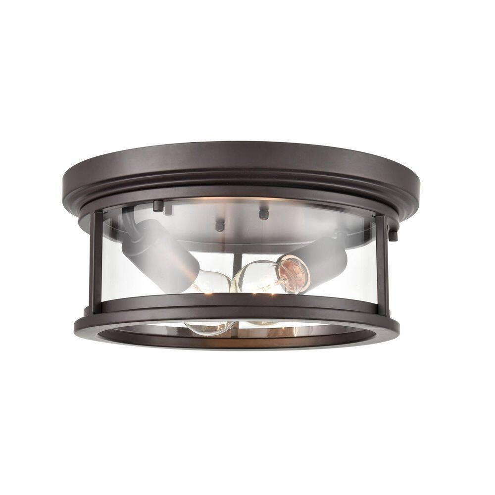 Millennium Lighting Bresley 2 - Bulb Outdoor Flush Mount