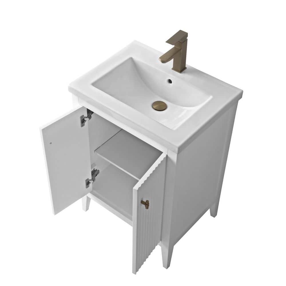 24" Single Bathroom Vanity Set