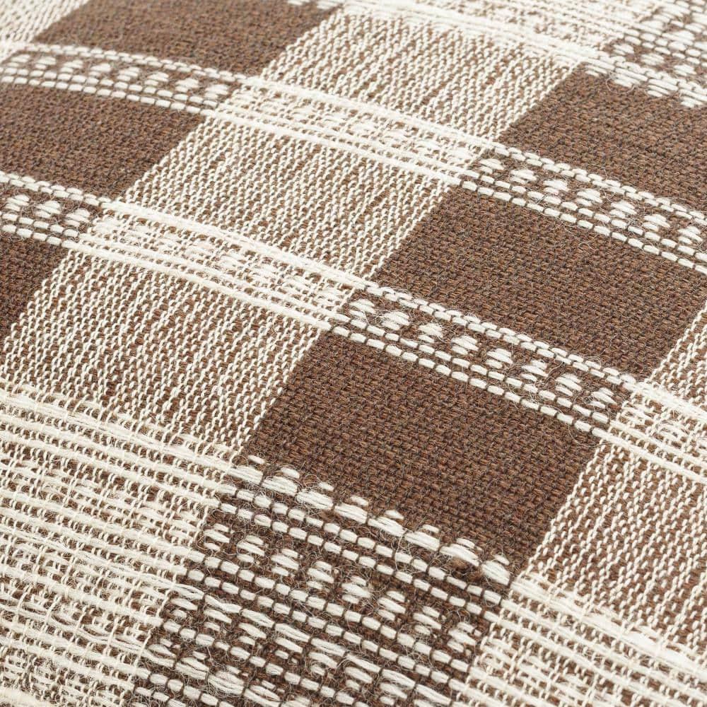 Becki Owens x Livabliss Becki Owens  Livabliss Myrna Wool Blend Throw Square Pillow