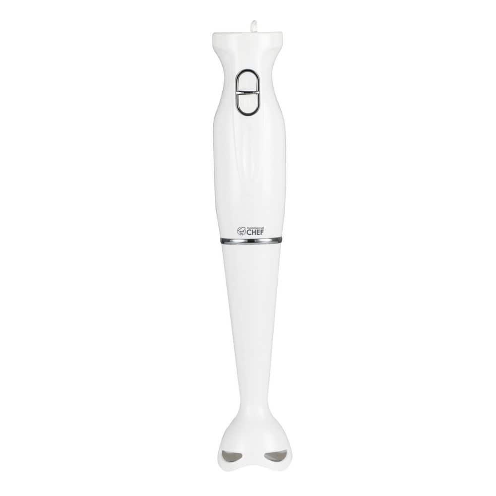 Commercial Chef COMMERCIAL CHEF Immersion Blender, Hand Blender with Stainless Steel Blades