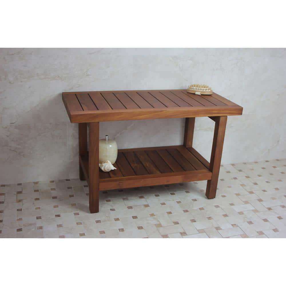 Aqua Teak Spa Teak Shower Bench