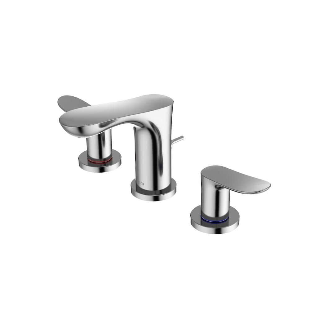 TOTO TLG01201U#CP Double Handle Bathroom Faucet with Drain Assembly