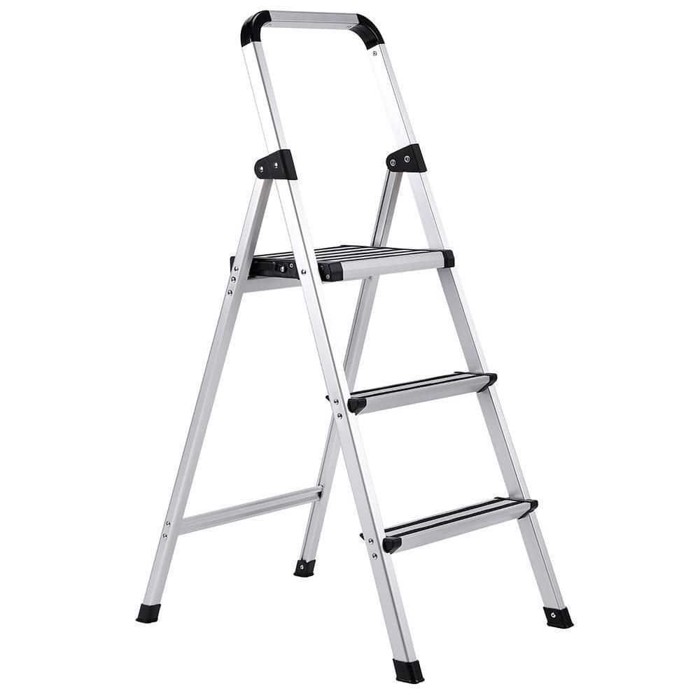 BirdRock Home 2 - Step Plastic Folding Step Ladder