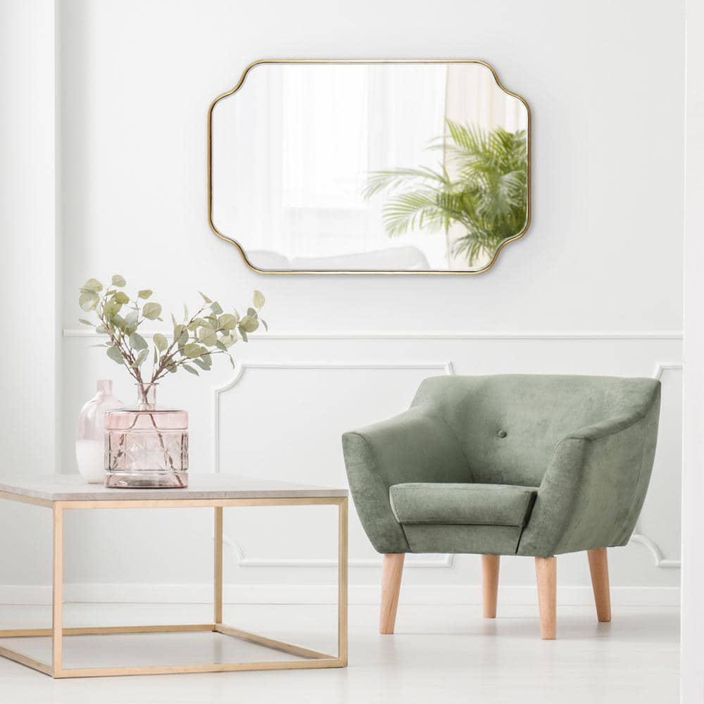 MacLuu Metal Flat Wall Mirror